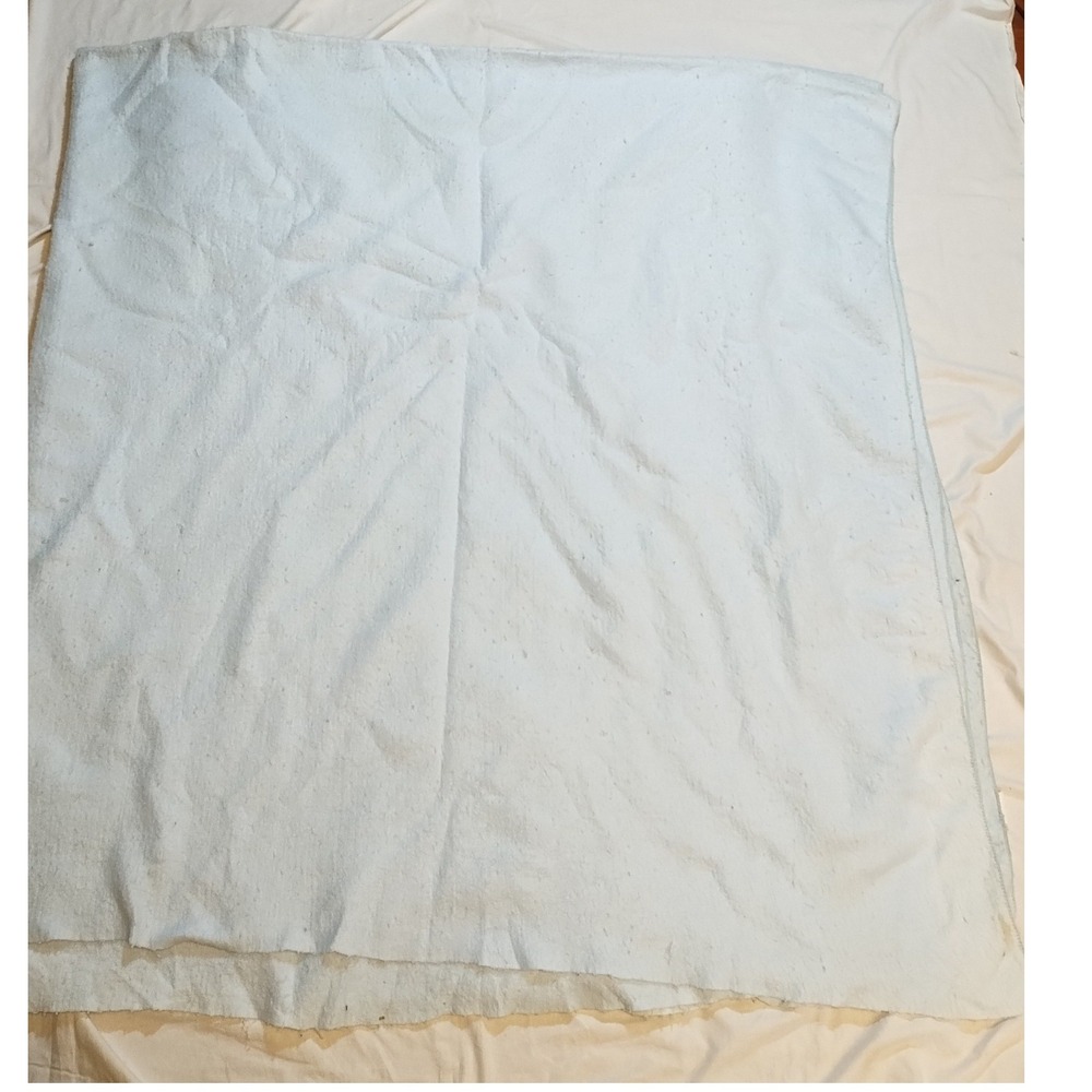 Vintage Chatham Queen Acrylic Blanket Bedding Light Blue 98x92